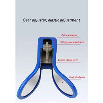 calliven Super Kegel Exerciser, Pelvic Floor Muscle and Inner Thigh Exerciser, Correction Beautiful Buttocks Bladder Control Device Postpartum Rehabilitation (Style-A)