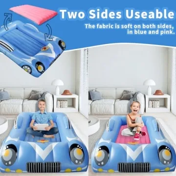 Cupluw Inflatable Toddler Travel Bed with Pump