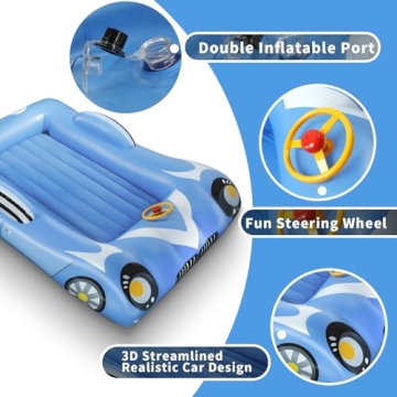 Cupluw Inflatable Toddler Travel Bed with Pump