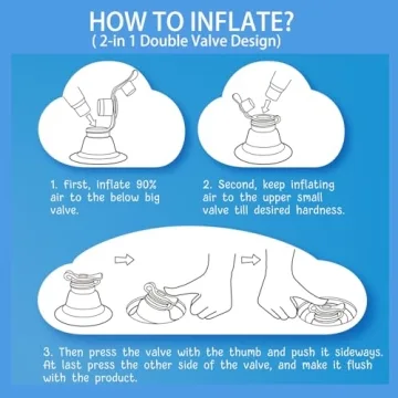 Cupluw Inflatable Toddler Travel Bed with Pump