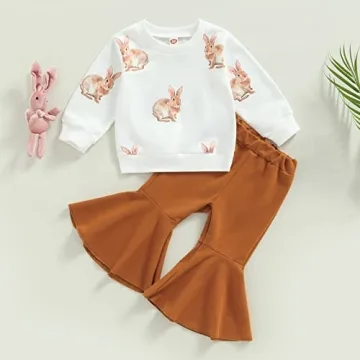 Cute Toddler Bunny Easter Outfit - Stylish for Girls