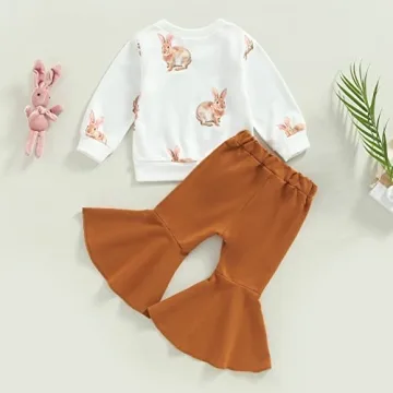 Cute Toddler Bunny Easter Outfit - Stylish for Girls