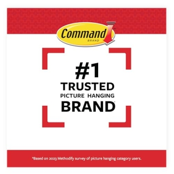 Command Small Refill Adhesive Strips for Damage-Free Hanging