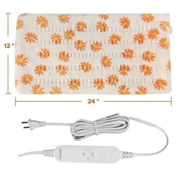 HELLOMOTO Heating Pad - 12 Heat Settings for Comfort