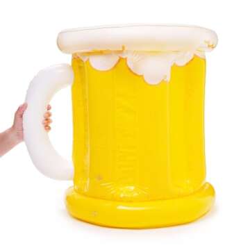 Juvale Inflatable Beer Cooler for Parties and Celebrations