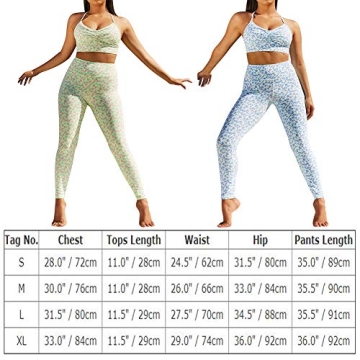 Stylish Women 2 PCS Workout Set for Yoga & Fitness