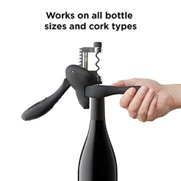 Rabbit W6004N Original Lever Corkscrew Wine Opener
