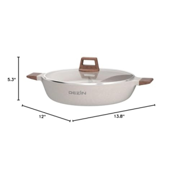 Dezin 5-QT Double-flavor Hot Pot for Family Meals