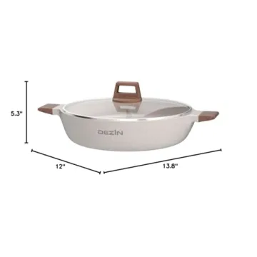 Dezin 5-QT Double-flavor Hot Pot for Family Meals