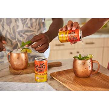 Zevia Zero Calorie Ginger Beer Mixer - Naturally Sweetened