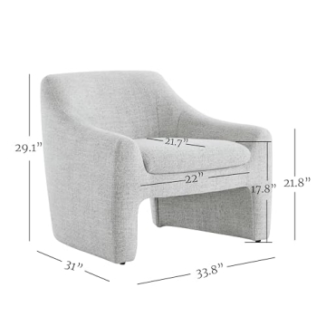 KISLOT Cozy Accent Chair for Home and Office Spaces