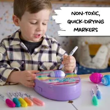 Eggmazing Egg Decorator Replacement Marker Set 8 Colors