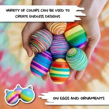 Eggmazing Egg Decorator Replacement Marker Set 8 Colors