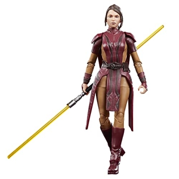 STAR WARS The Black Series Bastila Shan, Knights of The Old Republic 6-Inch Collectible Action Figur...