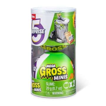 5 Surprise Mega Gross Minis by ZURU Boys Mystery Collectible Minis Brands Parody, Toys for Boys and ...