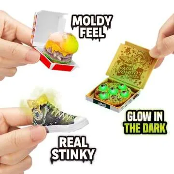 5 Surprise Mega Gross Minis by ZURU Boys Mystery Collectible Minis Brands Parody, Toys for Boys and Girls 3+, Halloween Toy