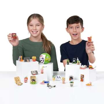 5 Surprise Mega Gross Minis by ZURU Boys Mystery Collectible Minis Brands Parody, Toys for Boys and Girls 3+, Halloween Toy