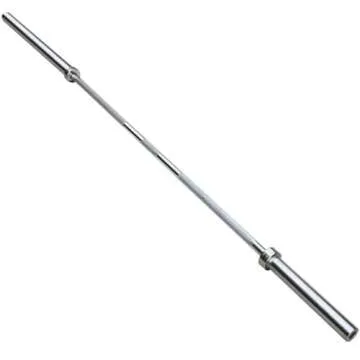 Yaheetech 7ft Iron Olympic Barbell Bar Weight Lifting Bar Weight Workout Gym Fits 2-inch Weight Plates/Weight Bench