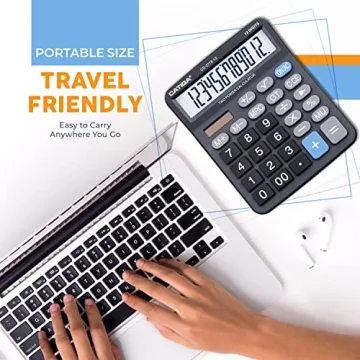 Premium Commercial Large 12-Digit Calculator for Easy Use