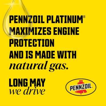 Pennzoil Platinum Full Synthetic 10W-30 Motor Oil, 5 Quart