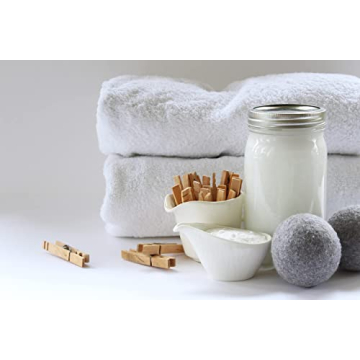 NATURAL THINGS Alpaca Wool Dryer Balls - Eco-Friendly Fabric Care