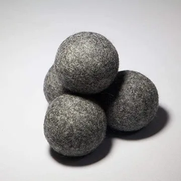 NATURAL THINGS Alpaca Wool Dryer Balls - Eco-Friendly Fabric Care