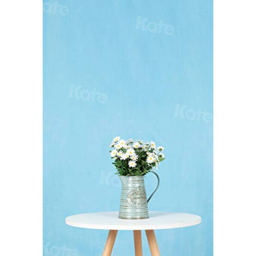 Kate 8ft×10ft Light Blue Backdrop for Studio Photography