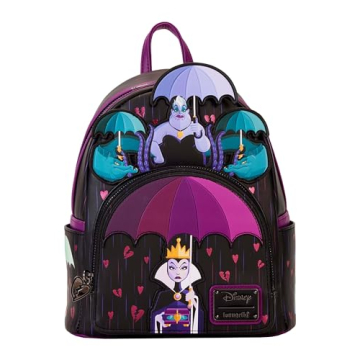 Loungefly Disney Villains Curse Your Hearts Mini Backpack