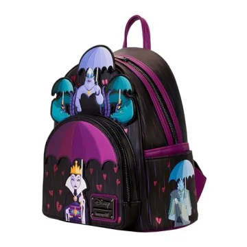 Loungefly Disney Villains Curse Your Hearts Mini Backpack