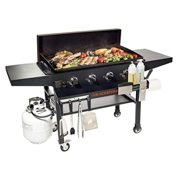 Blackstone 36" Gas Griddle with Hard Cover & Front Shelf