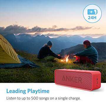 Anker Soundcore Portable Bluetooth Speaker with 24-Hour Playtime