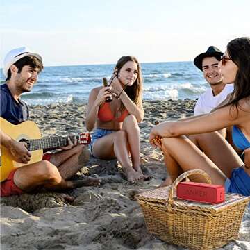 Anker Soundcore Portable Bluetooth Speaker with 24-Hour Playtime