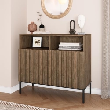 GAOMON Storage Cabinet - Modern Farmhouse Accent Console Table