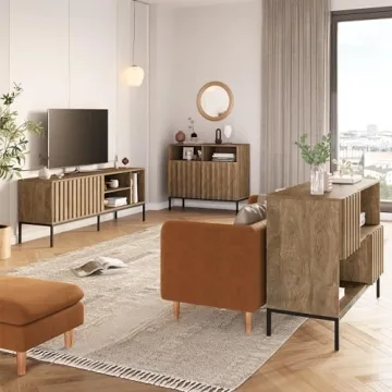 GAOMON Storage Cabinet - Modern Farmhouse Accent Console Table