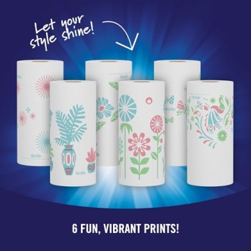 Sparkle Pick-A-Size Paper Towels with Spirited Prints