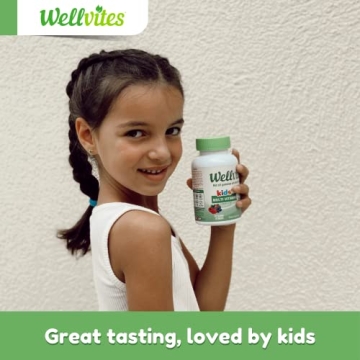 Wellvites Kids Multivitamin Gummies - Sugar Free, Vegan