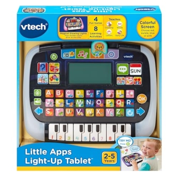 VTech Little Apps Light-Up Tablet for Preschool Education
