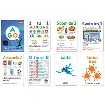 AGO En Español Card Game - Engage with Spanish through Fun Gameplay!