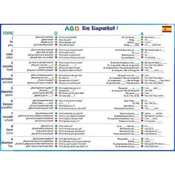 AGO En Español Card Game - Fun Spanish Learning Game