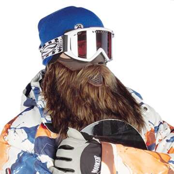 Beardski Prospector Ski Mask – Fun and Functional Winter Gear
