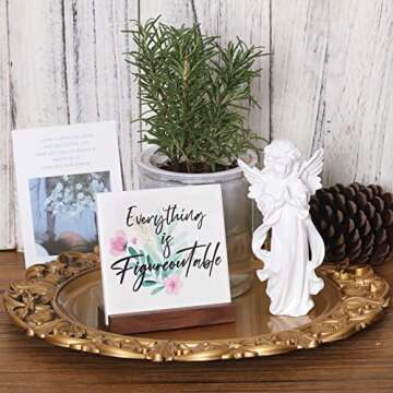 Inspirational Gifts for Women Men - Office Decor for Women - Encouragement Motivational Desk Decorat...