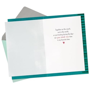 Hallmark Anniversary Card for Romantic Occasions - Love Card
