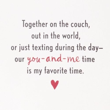 Hallmark Anniversary Card for Romantic Occasions - Love Card