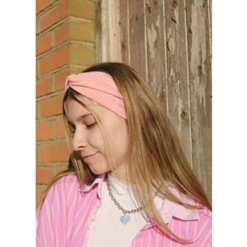 DRESHOW 8 Pack Stylish Headbands for All Occasions