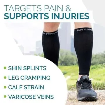 Calf Compression Sleeves - Pain Relief & Performance Boosting