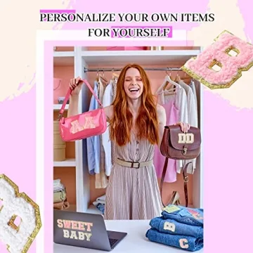 104 Self-Adhesive Chenille Patches for Creative Gifts