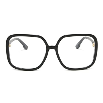Bullabulling Retro Square Reading Glasses Stylish Oversized