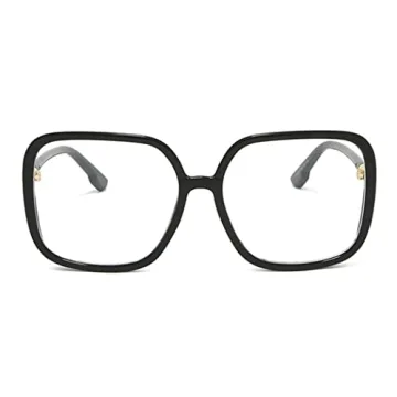 Bullabulling Retro Square Reading Glasses Stylish Oversized