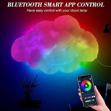 WOOHERLOO Cloud Light RGB Music Sync for Kids Room