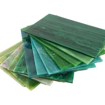 Lanyani Stained Glass Sheets Pack - Perfect for Crafting!